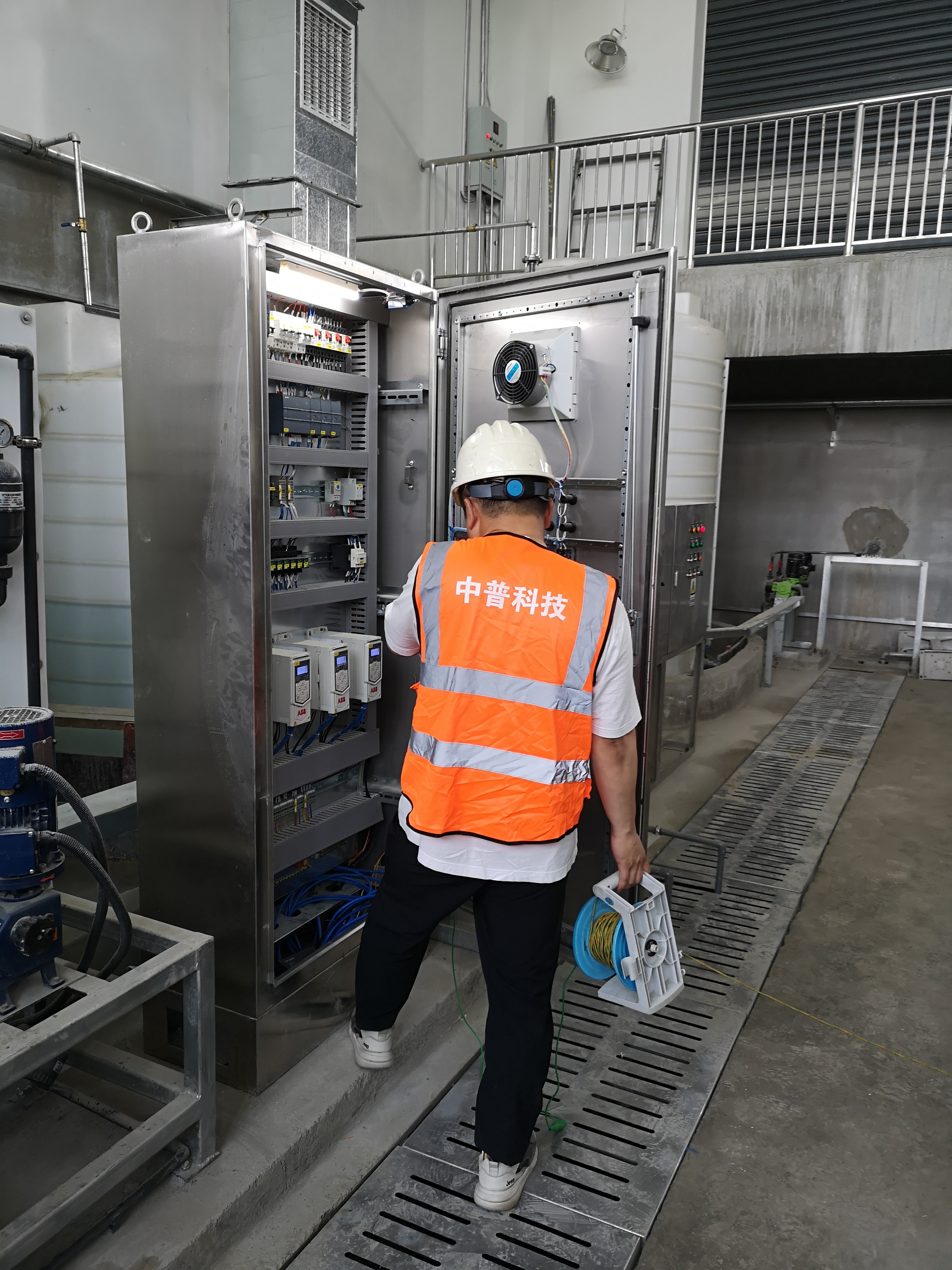 防雷檢測(cè)施工現(xiàn)場(chǎng)