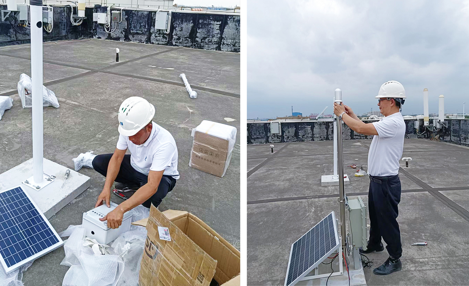 大氣電場儀安裝